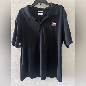 Columbia Black Texas Polo 2XL